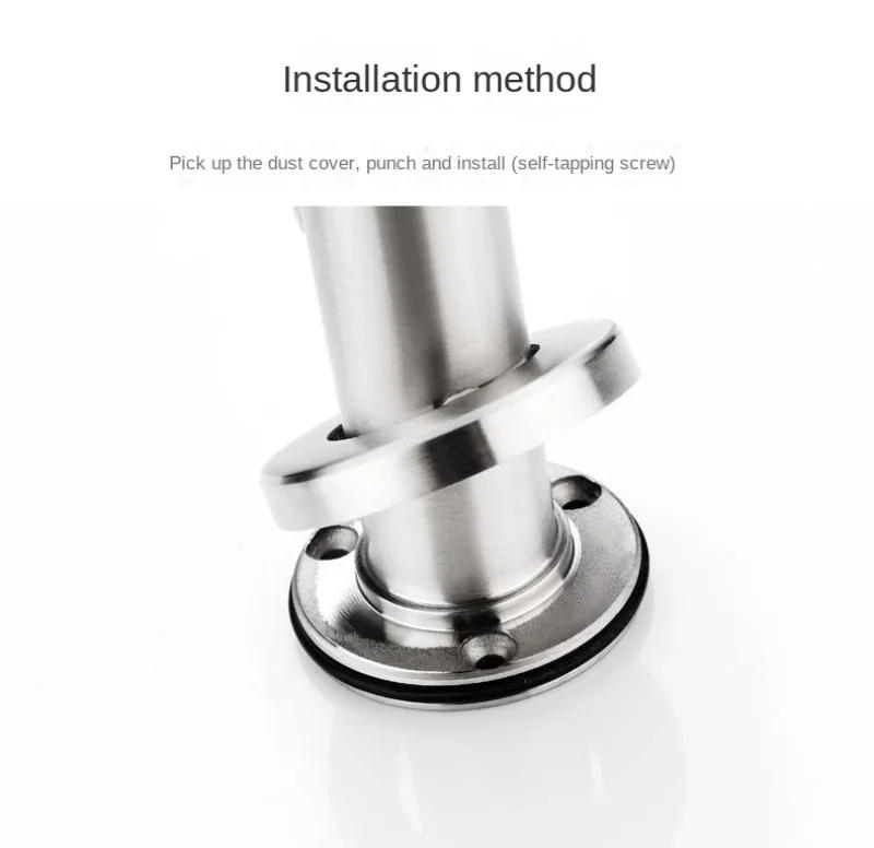 Description Picture 6 of itemDrawing Stainless Steel Manual Operation Standard Type Gate Suction Quality  Touch Door Door Collision Door Stopper