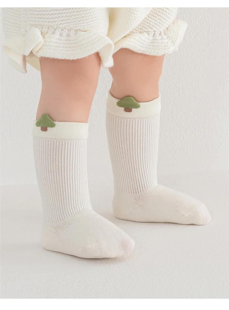 Description Picture 5 of item3 Pairs/Lot Baby Socks For Girls Boys Autumn Cotton Boneless Cute Cartoon Newborn Socks Children Clothing Accessories 0-5 Years