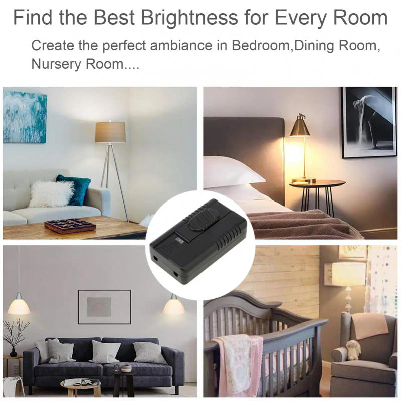 Description Picture 5 of itemFoot Dimmer Switch Full Range Inline Slide Control Switch for Floor Lamp  LED Lamp  Incandescent Bulb, Foot Dimmer Switch