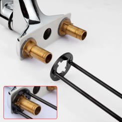 Multifunctional Sink Wrench Faucet Hose Hexagonal Spanner Bathroom Kitchen Flume Installation Disassembly Repair Plumbing Tools