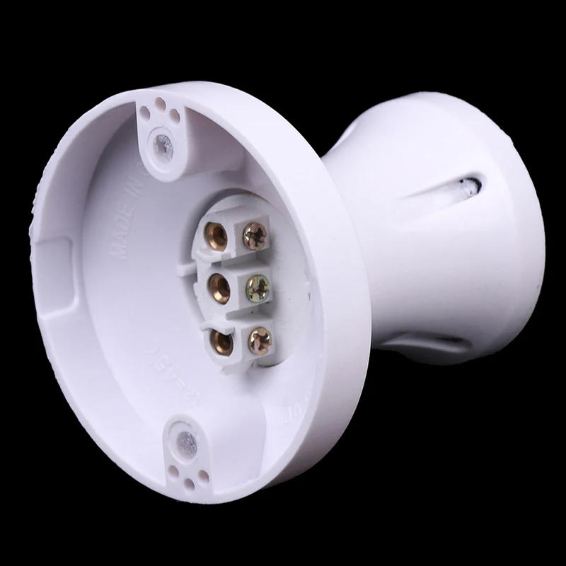 Description Picture 6 of itemE27 Screw Ceiling Lamp Head LED Lamp Holder Desktop Led Lighting Base Socket Heat resistant round lamp holder