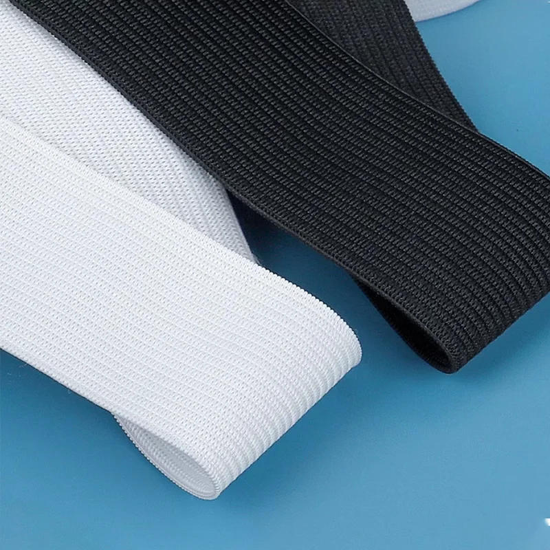 Description Picture 5 of item1M Elastic Bands Stretch Knit Elastic Spool Heavy Stretch Tape Wig Elastic Band for Sewing Waistband 10/15/20/25/30/50/60mm Wide