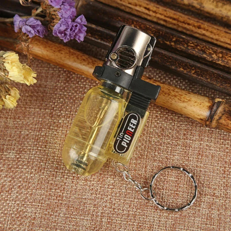 Description Picture 6 of item2024 Windproof Jet Flame Butane Gas Lighter Barbecue Flame Ignition Tool Portable Kitchen Outdoor Survival Cigarette Accessories