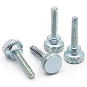 1-10pcs M3 M4 M5 M6 M8 M10 Knurl High Step Head Hand Tighten Thumb Screw Curtain Wall Glass Lock Thumb Screw Bolts GB834