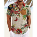 Men's Shirt Summer Casual Fashion Short Sleeved Shirt For Men Loose Breathable Hawaiian Shirt Man Casual Men's Clothing Top