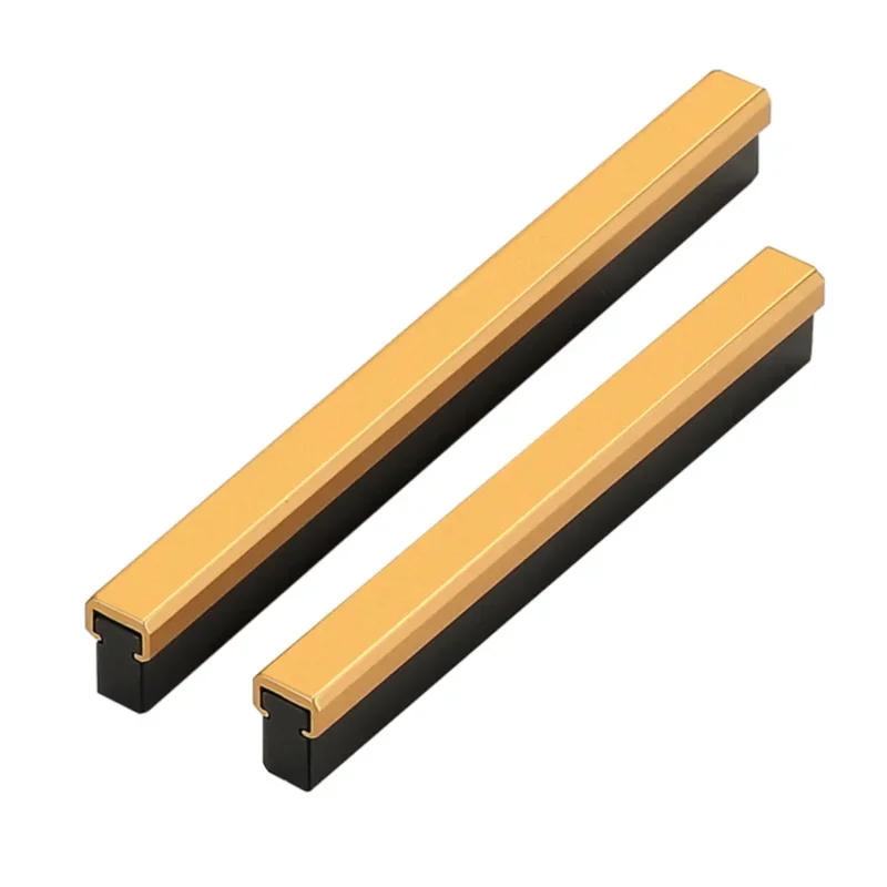 Description Picture 6 of itemBlack Gold Kitchen Cabinet Handles Wardrobe Door Long Handle Cupboard Door Pulls Drawer Knobs Fashion Furniture Hardware