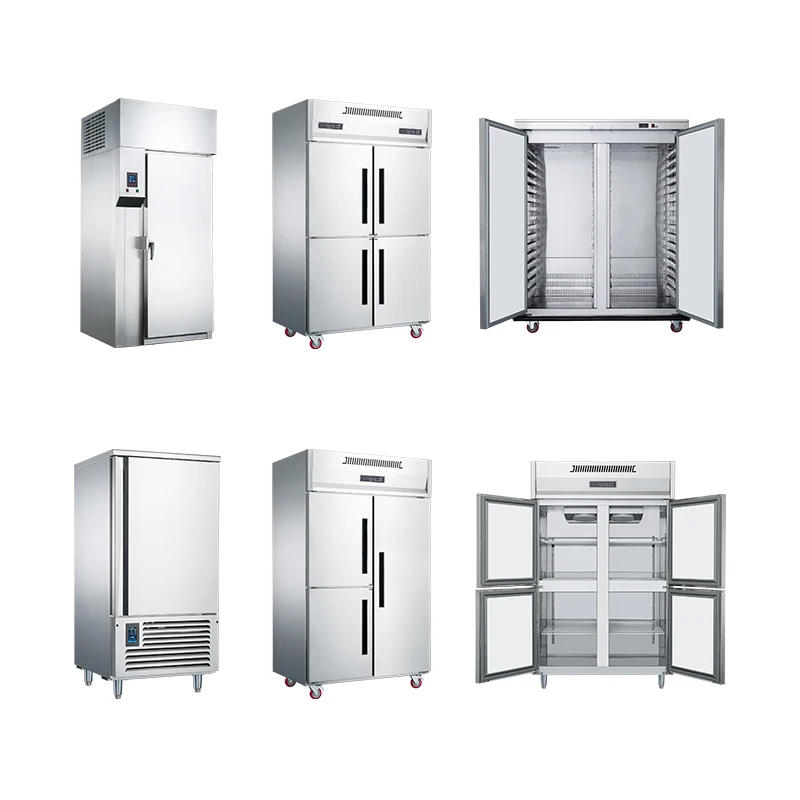 Description Picture 2 of item1500L Commercial stainless steel kitchen refrigerationr double temperature air cooler freezer and chiller commercial fridge