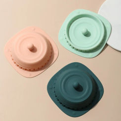 High Quality Anti-clog Sewer Floor Drain Insect-proof Anti-odor Deodorant Cover Sink Strainer Silicone Sealing Plug