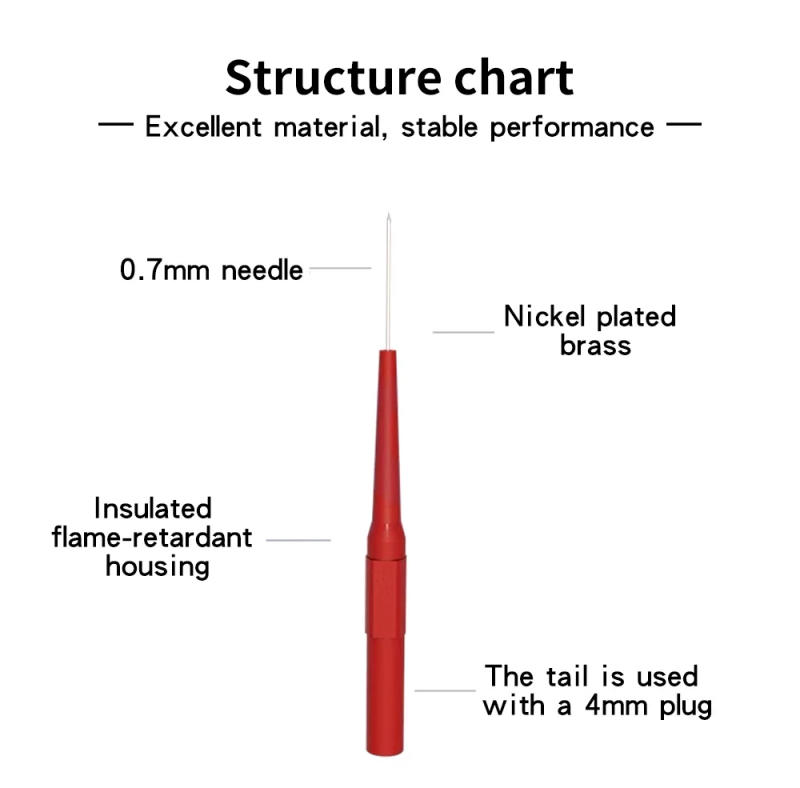 Description Picture 3 of itemP5007P Automotive Oscilloscope Multi angle sharp probe Test Head for Auto Repair 4mm tail plug