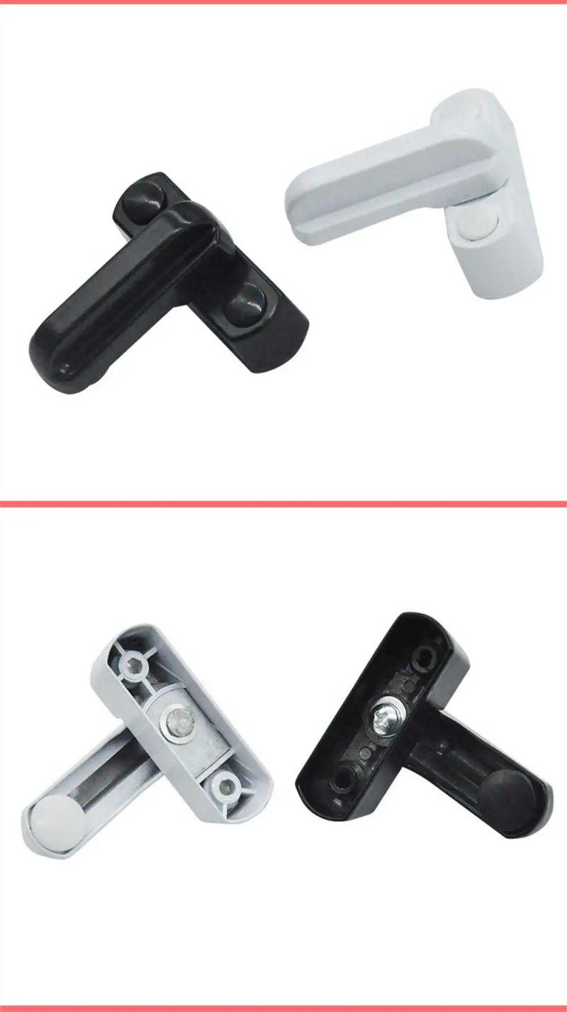 Description Picture 4 of itemPlastic+Stainless Steel+Zinc Alloy UPVC Child Safe Security Window Door Sash Lock Safety Lever Handle Sweep Latch Dropship