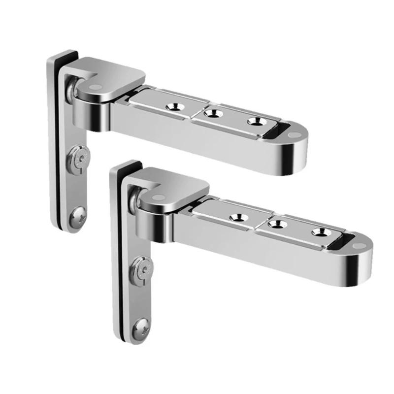 Description Picture 2 of itemInvisible Door Hinges Concealed Designs Door Hinges Invisible Hinges Set Noiseless Movement Simple Installation for Home 87HA