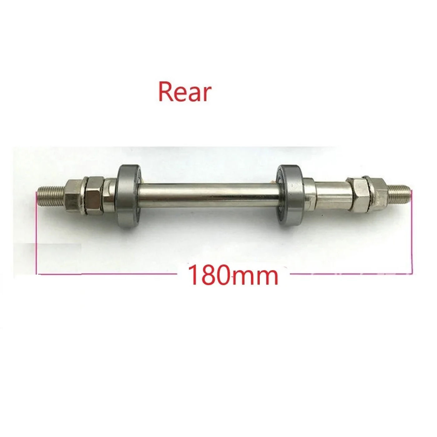 Description Picture 4 of itemBicycle Bearings Bike Wheel Hub Axle Front And Rear Solid Shaft Lever Solid Spindle Shift Shaft Bicycle Parts