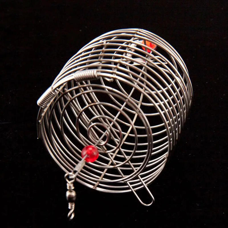 Description Picture 5 of itemSmall Trap Holder Fish Bait Lure Cages Fishing Bait Cage Fishing Feeder Bait Basket