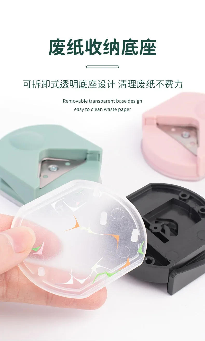 Description Picture 6 of itemR4 Card Rounded Cutter Corner Rounder Paper Hole Trimmer Angle Punch Photo Die Cutter Scrapbook Gift Office DIY Craft HandTool