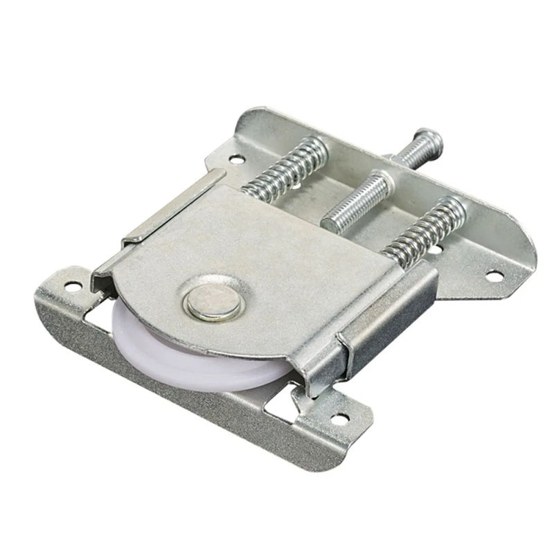 Description Picture 4 of item2pcs Pulleys For Sliding Door Pulley With Damping Buffer Wheel Sliding Door Pulley Double Spring Rebound Home Improvement Parts