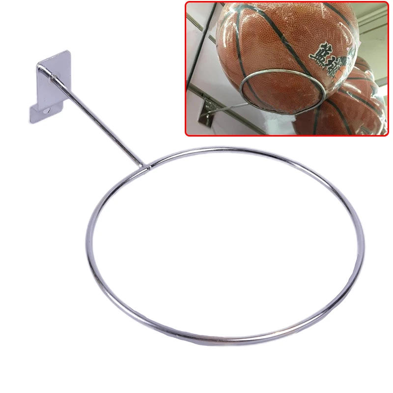 Description Picture 6 of item1pcs Ball Rack Iron Wall Mount Display Bracket Ball Holder Ball Rack for Soccer Football Volleyball Basketball