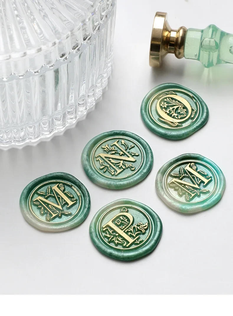 Description Picture 5 of itemSealing wax for stamp Head letter Retro seal kit nail Silicone stamps logo for scrapbooking surgut print set wedding craft soaps