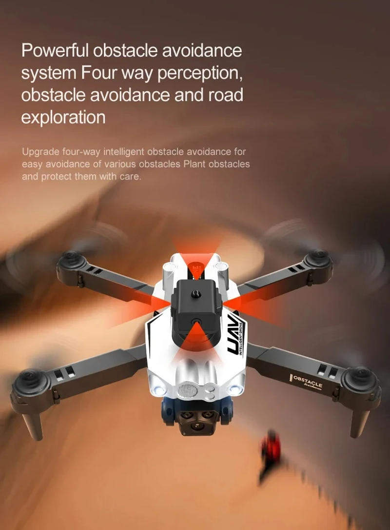 Description Picture 4 of itemLenovo LU200 Pro Drone 8K HD Aerial Photography Triple-Camera GPS Professional Omnidirectional Obstacle Avoidance Drone 10000M