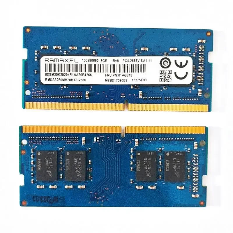 Description Picture 5 of itemRamaxel RAMS DDR4 8GB 2666MHz laptop memory ddr4 8gb 1Rx8 PC4-2666V-SA1-11 DDR4 RAMS 8gb 2666 notebook memory