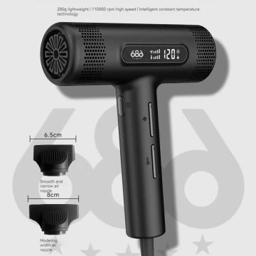 CB Cherry 686 Series 110000 To High Speed Brushless Electric Hair Dryer Negative L  on Hair Care High Power For Hair Salon