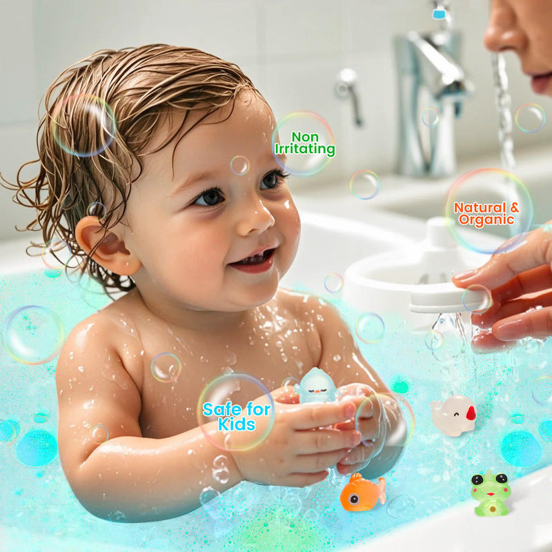 Description Picture 5 of itemBath Bombs for Kids with Toys Inside - 15 Pack Kids Bath Bombs with Glow in The Dark Bath Toys Inside, Birthday Gifts for Kids