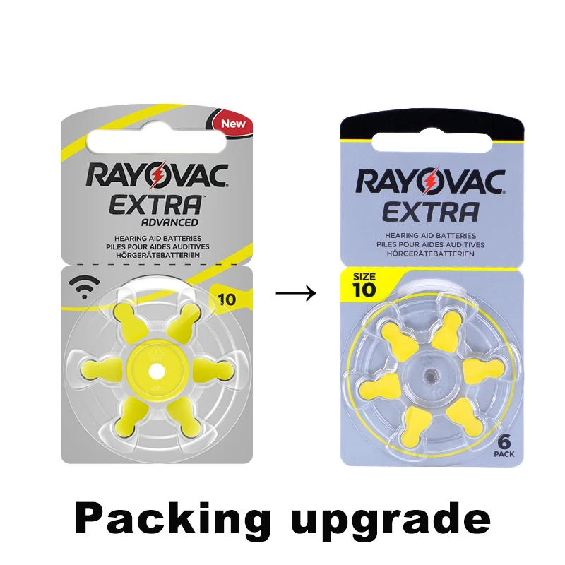 Description Picture 3 of itemRAYOVAC EXTRA Zinc Air 60 PCS Performance Hearing Aid Batteries A10 10A 10 PR70 For BTE CIC RIC OE Hearing Aids Battery