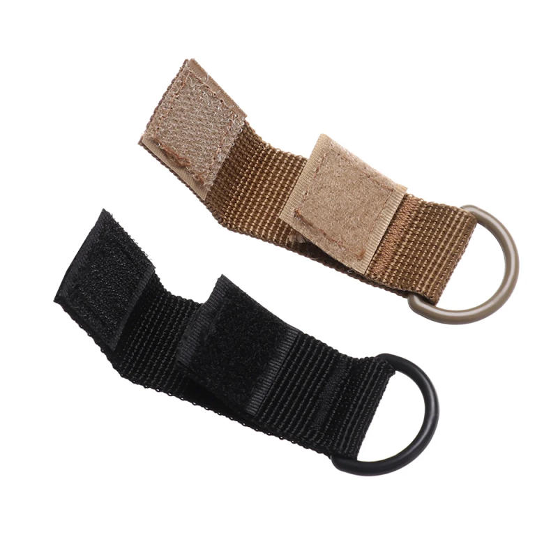Description Picture 5 of itemNylon Molle Ribbon Webbing Buckle Key Hook Clip Climbing Carabiner Belt Backpack Hanger Hooks Outdoor Hiking Tools Accessories