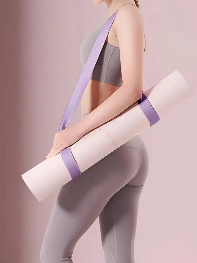 Description Picture 6 of itemYoga Mat Strap Yoga Mat Bundle Strap Shoulder Carry Straps Sports Stretch Strap Floor Mat Storage Strap Yoga Mat Bag Tied Rope