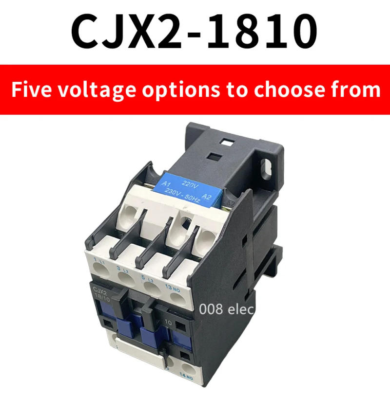 Description Picture 3 of itemContactor CJX2-1810 32A switches LC1 AC contactor voltage  220V CJX21810