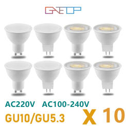 LED energy-saving spotlight GU10 GU5.3 AC100-240V 220V 120V non-strobe 3000K 4000K 6000K 3W-8W can replace 30W 50W halogen lamp