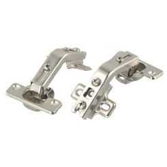 2pcs Corner Cabinet Door Hinges Kitchen Cupboard Combination 135 Degree With Screws Furniture Soft Close Door Hardware