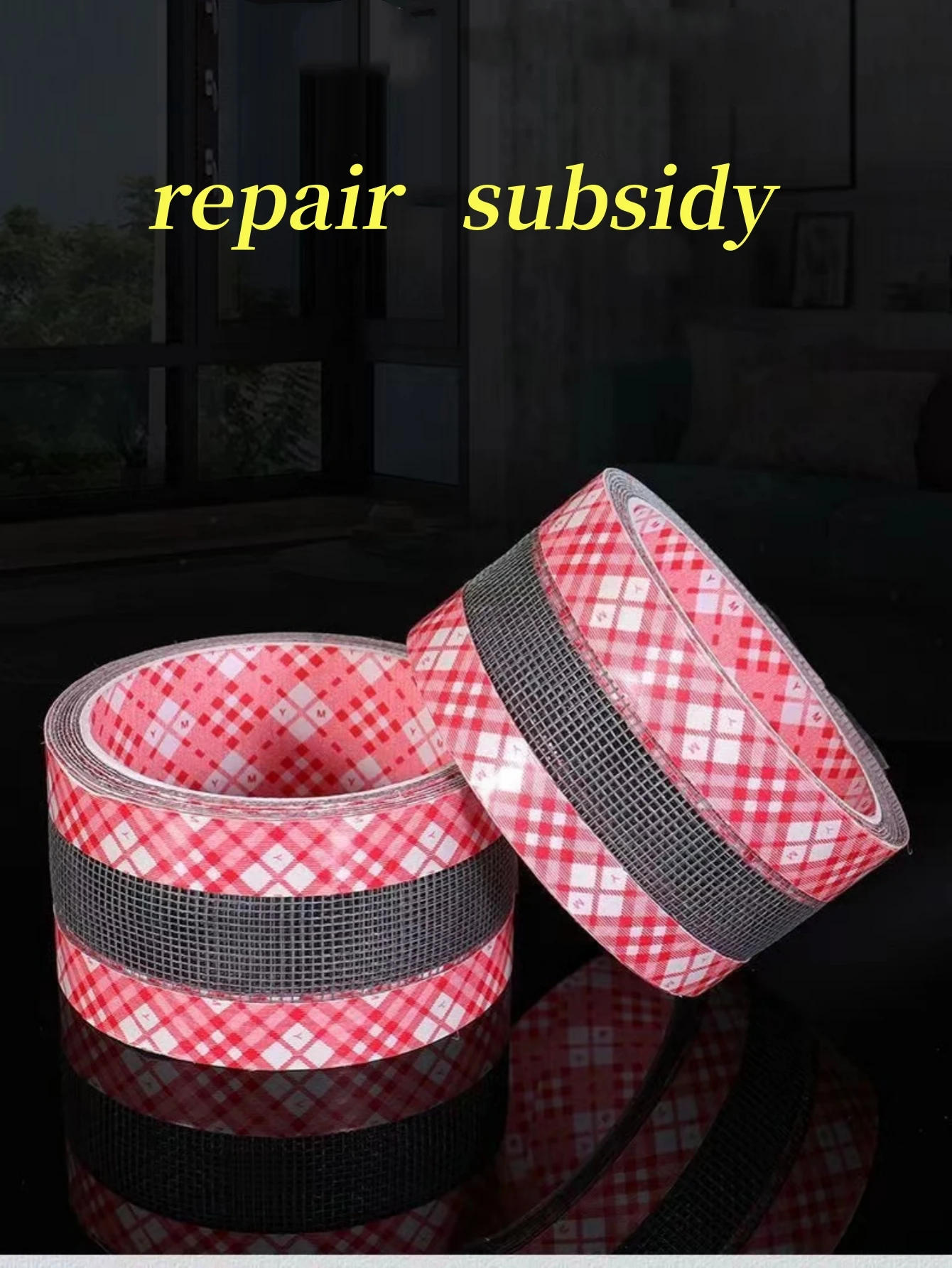 Description Picture 4 of itemBreathable Window Screen Tape High Adhesion Waterproof Magic Self-adhesive Mosquito Net Mesh Hole Repair Window Repair Patch