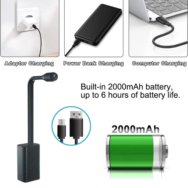 Description Picture 5 of itemDIY Mini Camera 1080P HD Wireless WiFi Monitoring Security Protection Remote Monitor Camcorders Video Surveillance Smart Home