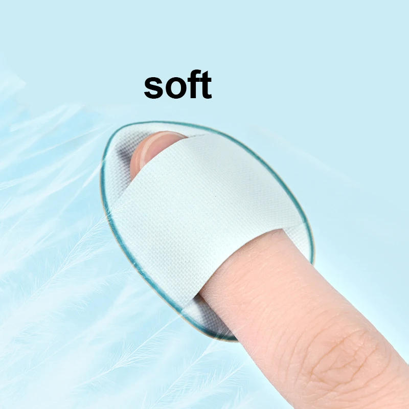 Description Picture 5 of item5/10Pcs Mini Finger Puff Foundation Small Air Cushion Powder Sponge Face Concealer BB Cream Cosmetic Applicator Makeup Tools