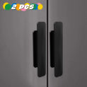 2PCS Perforation-free multi-functional handle Rectangular household handle glass door, window auxiliary handle