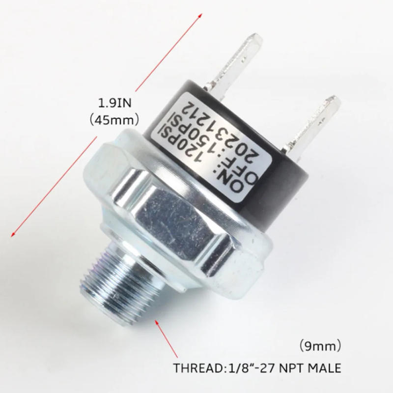 Description Picture 4 of itemMale Air Pressure Control Switch 120-150PSI 1/8NPT 170-200PSI1/4NPT  Air Compressor Valve Switch Pneumatic Parts