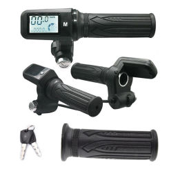 Bicycles Electric Scooters Grip Handlebar Garden Indoor Voltage ABS + Rubber Accessories LED Display Mileage Power