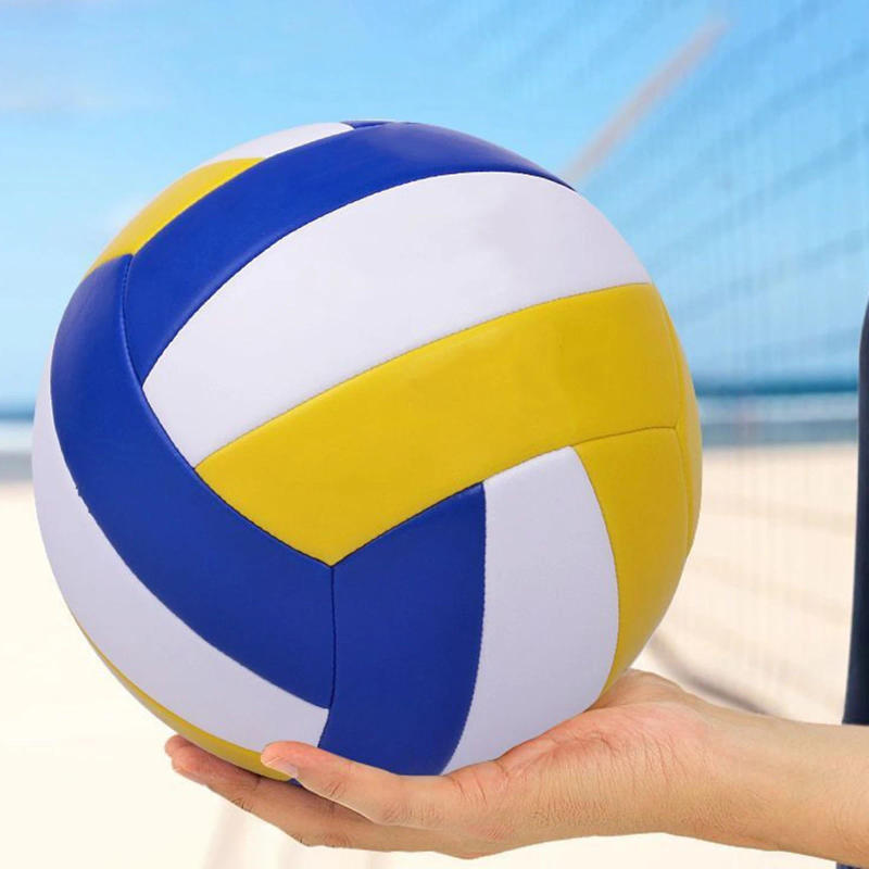 Description Picture 2 of item20.5cm Professional Competition Volleyball PVC No.5 Volleyball For Beach Outdoor Indoor Training Ball Machine Sewing Waterproof
