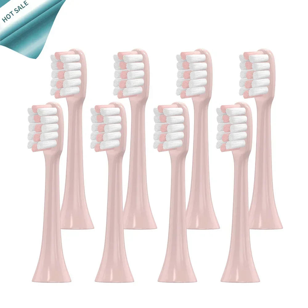 Description Picture 2 of item8PCS Replacement brush Heads with cap for Xiaomi Mijia SOOCARE X1 X3 sonic Electric Toothbrush Head For SOOCAS X3 X1 X5