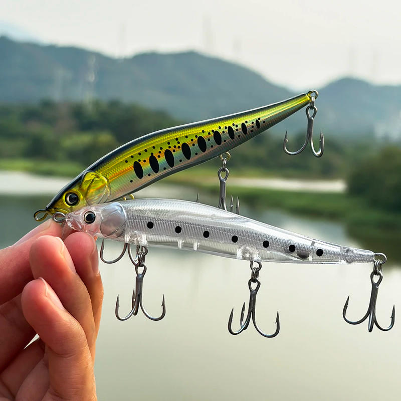 Description Picture 6 of itemSinking Minnow Lure 14.5g 11.5cm Gravity Transfer System Long Casting 3 Hooks Swimbait Gear Pesca Popper Tackle Fishing Bait