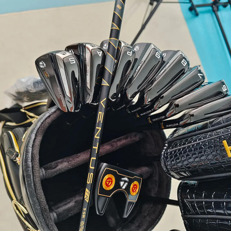 Description Picture 6 of itemk790 irons,k790 iron sets,790golf ions,golf clubs,4~9PAS/9pcs,black,right header,graphite shaft