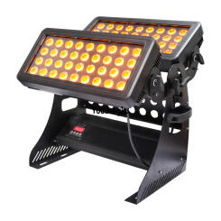 4 pieces led wall outdoor building City Color dmx 72x18w rgbwa uv 6in1 waterproof led wall washer for bridge decoration