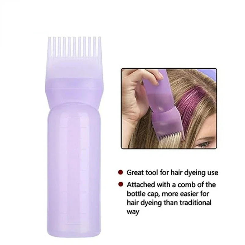Description Picture 3 of itemHair Dye Applicator Brush Bottles Dyeing Shampoo Bottle Oil Comb Hairs Bottle Applicator Hair Coloring Styling Tool hair tools
