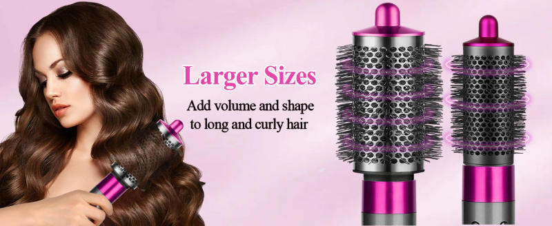 Description Picture 3 of itemFor Dyson HD Series HairDryer And HS01/05 Airwrap Styler Curling Brush Nozzle Cylinder Comb Fluffy Wide Tooth Hair 20/38/55mm