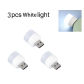 3pcs Cold White