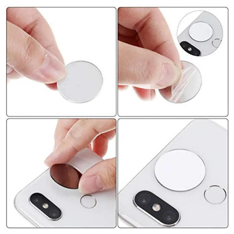 Description Picture 3 of item50PCS 2CM Round Acrylic Mirror Sticker Self Adhesive Living Room Wall DIY Decor