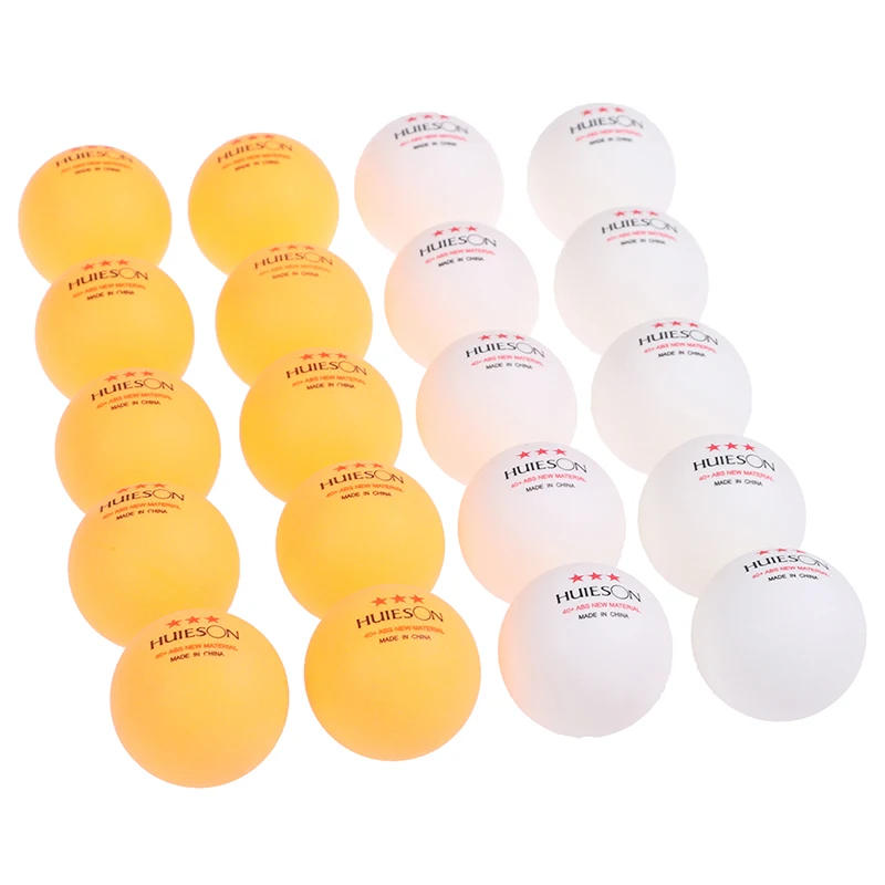 Description Picture 5 of item10pcs Table Tennis Ball 40+mm Diameter 2.8g 3 Star ABS Plastic Ping Pong Balls