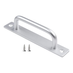 1PCS Door Handle With Screws Barn Door Handle Sliding Door Handle Kitchen Furniture Hardware Handle Upholstery Home Decor