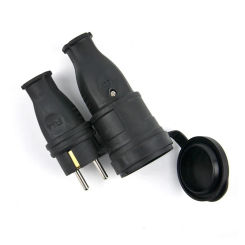 16A 220V-250V 2P+E IP44 European Specifications Industrial Male & Female Plug Socket for Cable Electric Power Connector