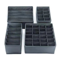 Socks Organizer Underwear Storage Box Cabinet Drawer Organizer For Clothes Ties Wardrobe Clothes Organizer Cabinet Separator Box